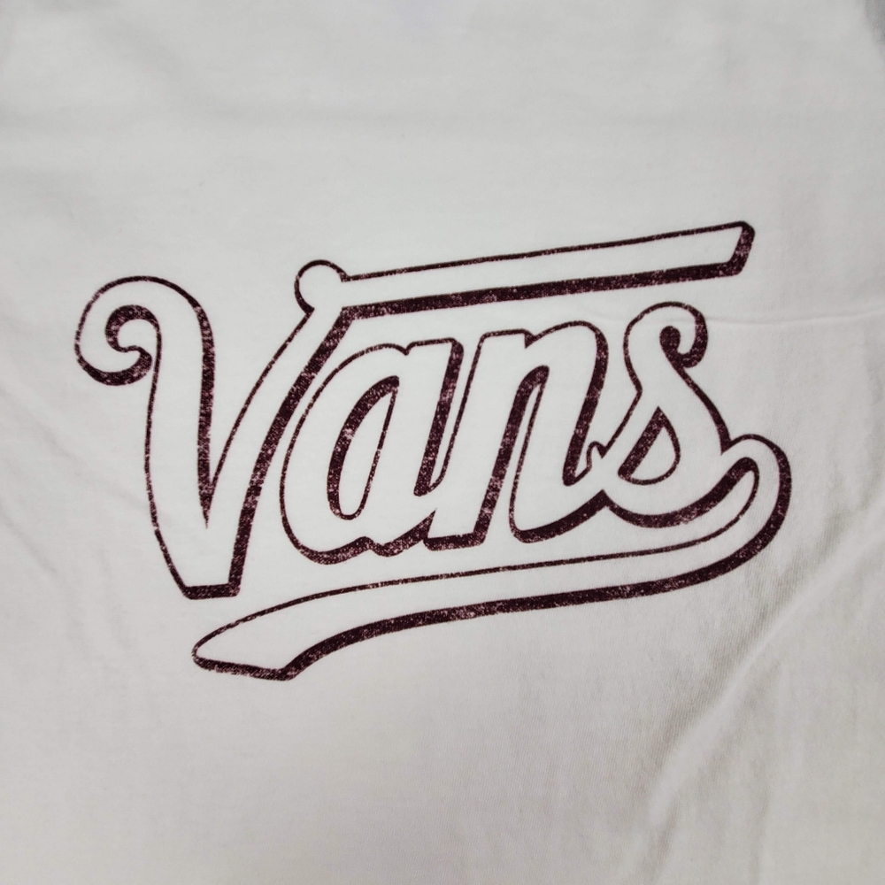 Vans Outlined Scripted Raglan Womens - Picture 2 of 8